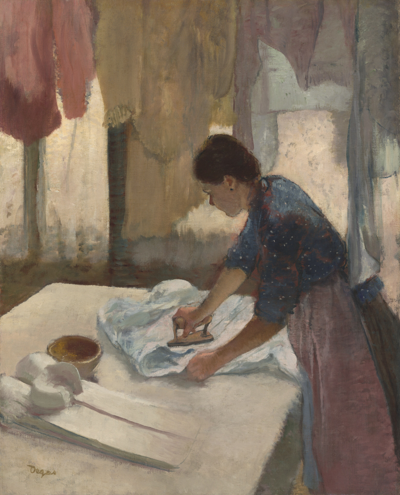 Woman Ironing, Edgar Degas